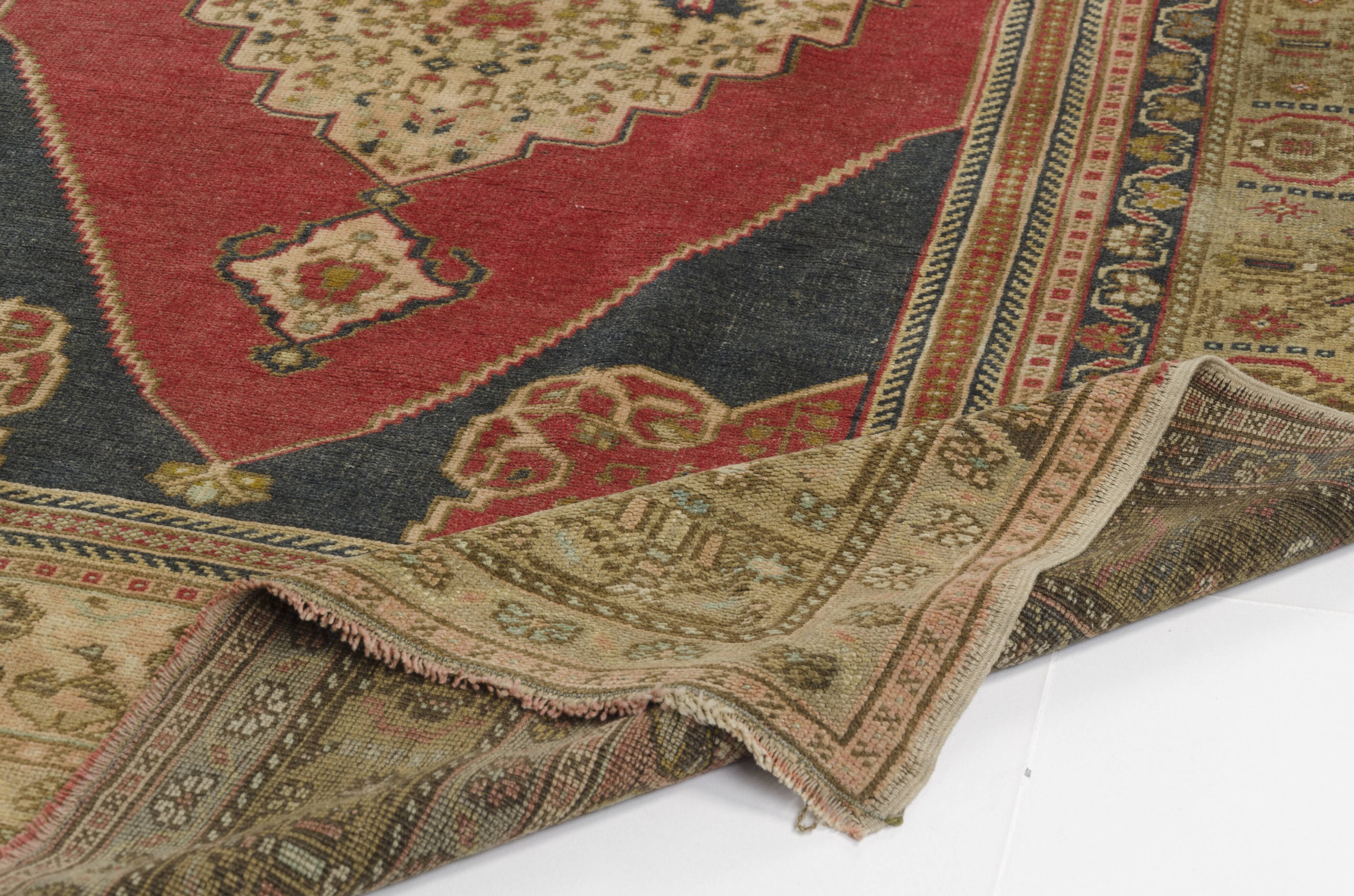 Anatolian Floral Oushak Rug