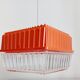 Two-tone vintage pendant light