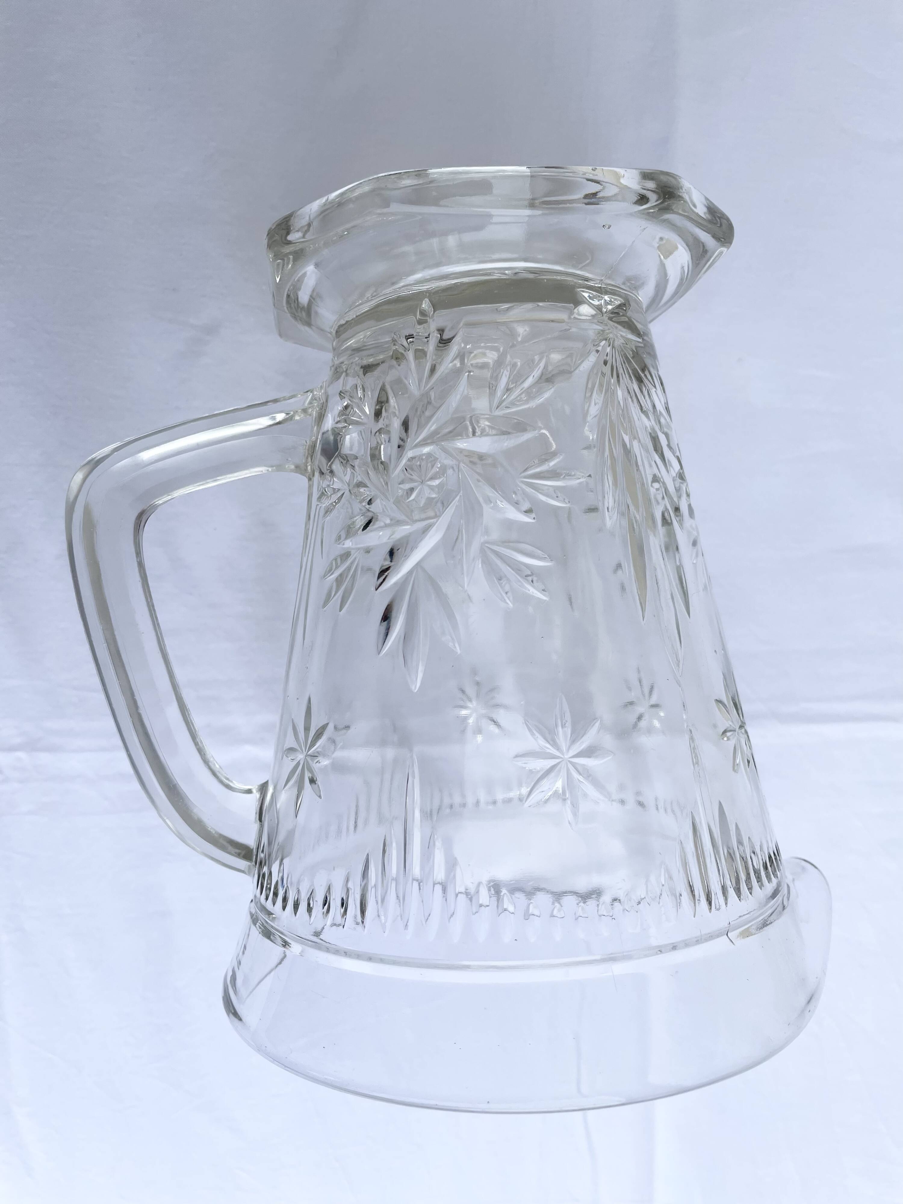 Cut glass jug Art Deco – 1950s