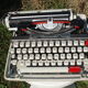 Beautiful typewriter Brother de Luxe