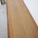Guillerme and Chambron oak sideboard in light wood in a brutalist style.