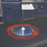 Design table base chrome tulip