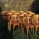 Set of 8 chairs Bistro Baumann
