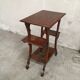 Table desserte art nouveau noyer