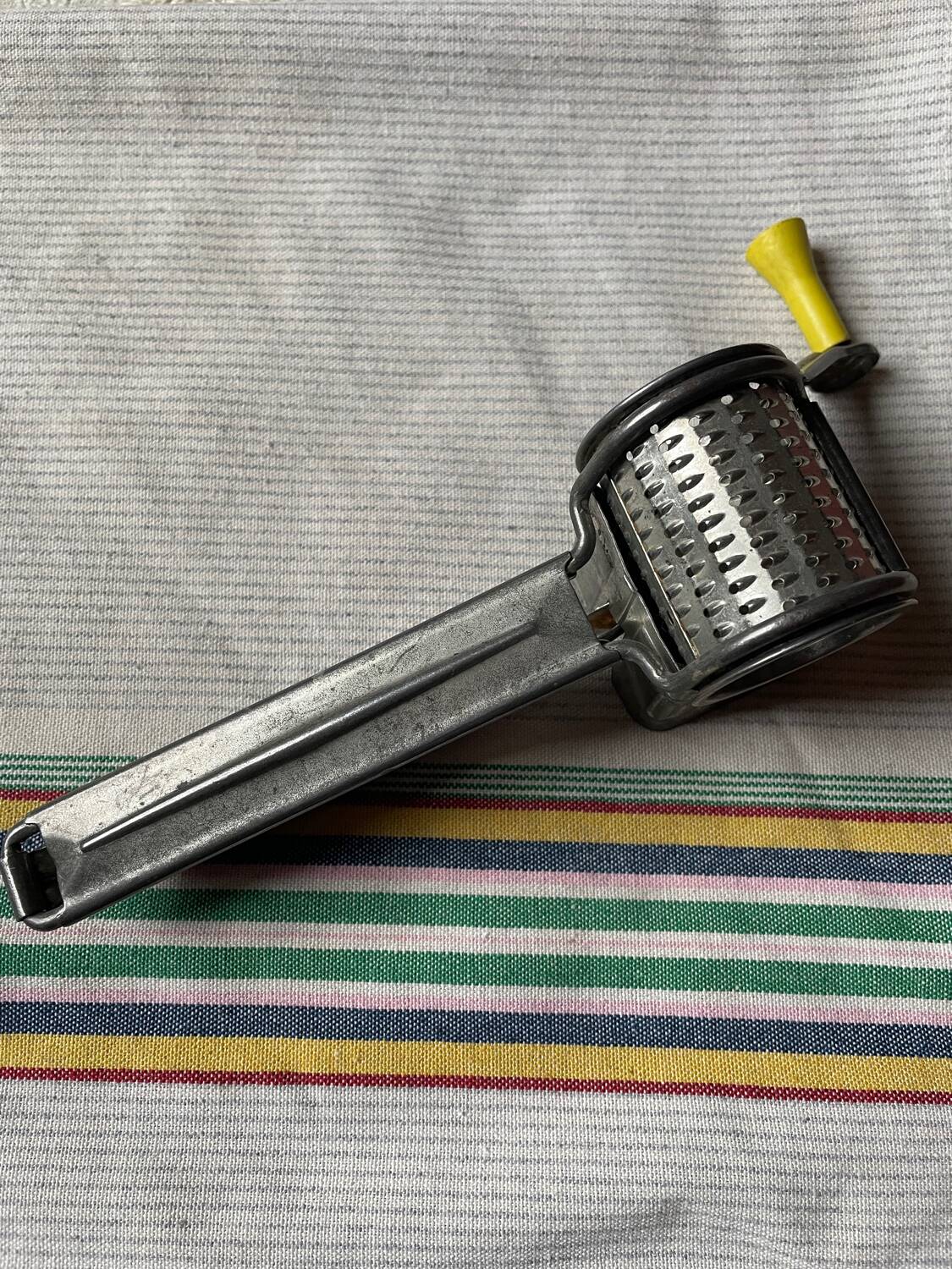 Mouli grater cheese grating mill | slices grater | vintage kitchen utensil 1960
