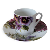 Tasse à Café en Porcelaine Bill Goldsmith Limoges "Victoria"