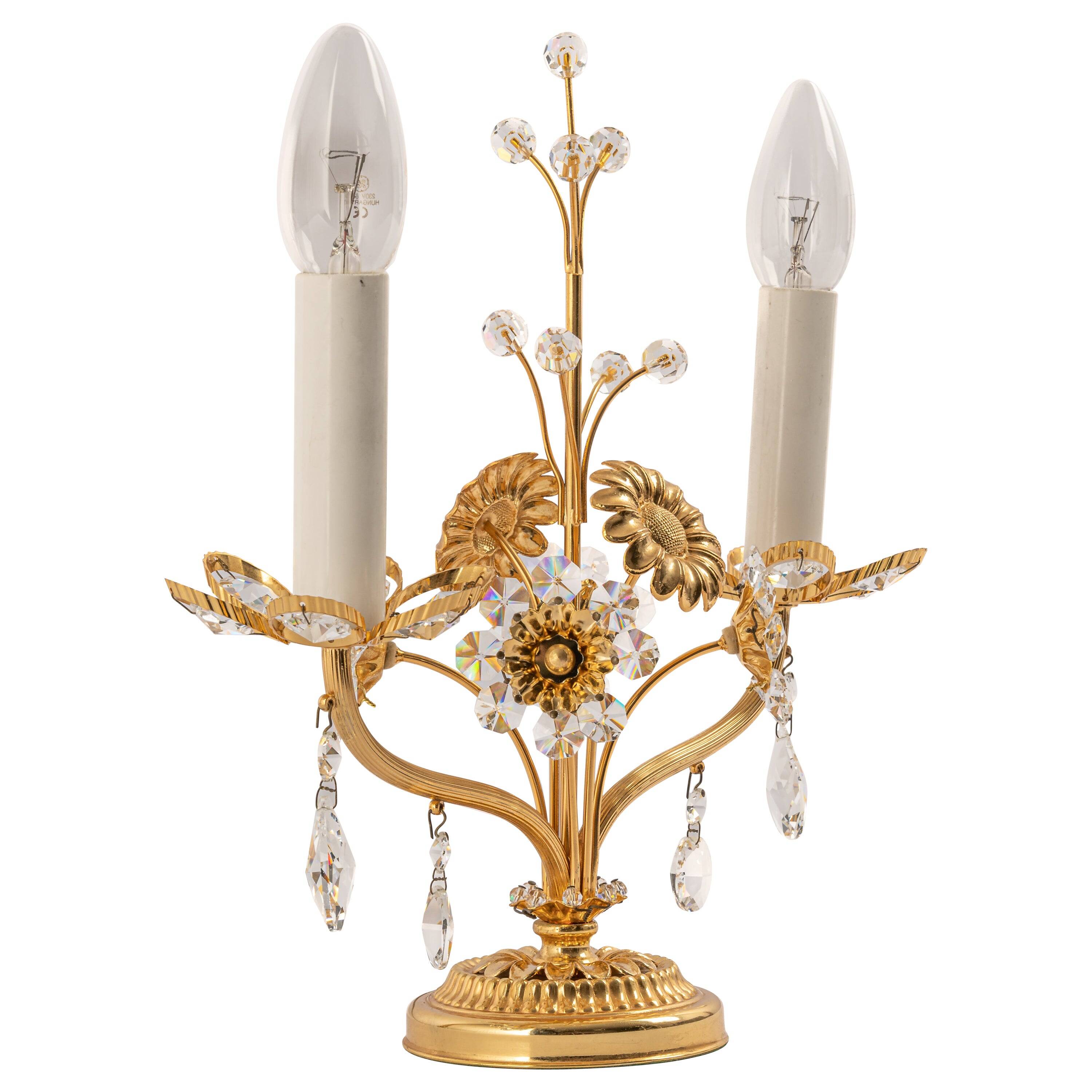 Beautiful small table lamp by Palwa, Germany, 1970s.