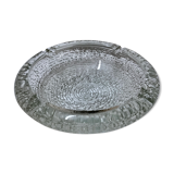 Old glass ashtray