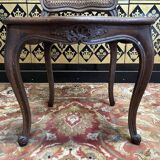 Set of 6 Louis XV style caned chairs in oak
