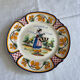 Hb Quimper plate