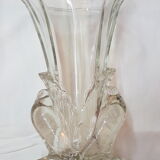 Pair of vases molded Crystal