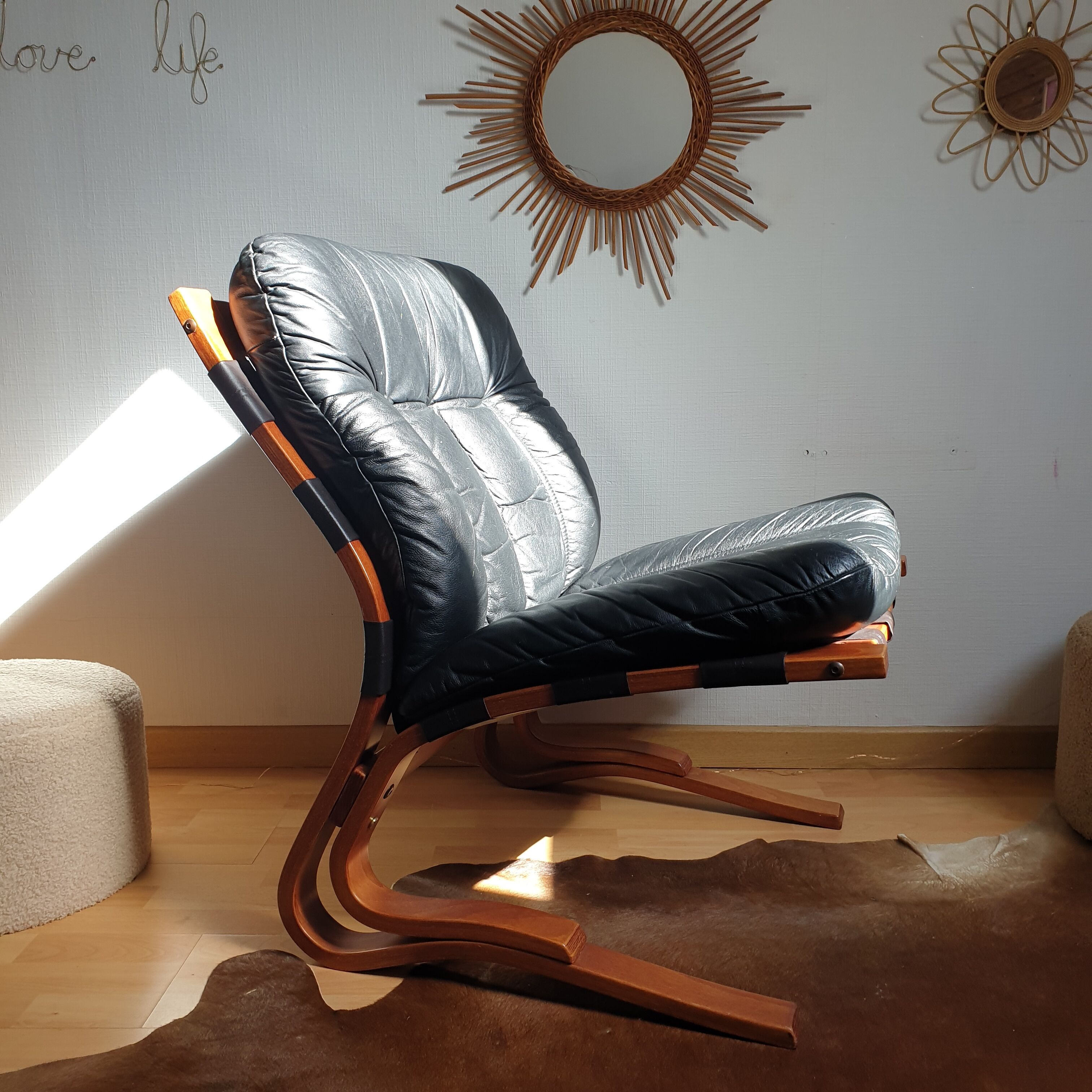Vintage Scandinavian armchair 60s Kengu