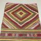 Turkish kilim runner 210x58 cm