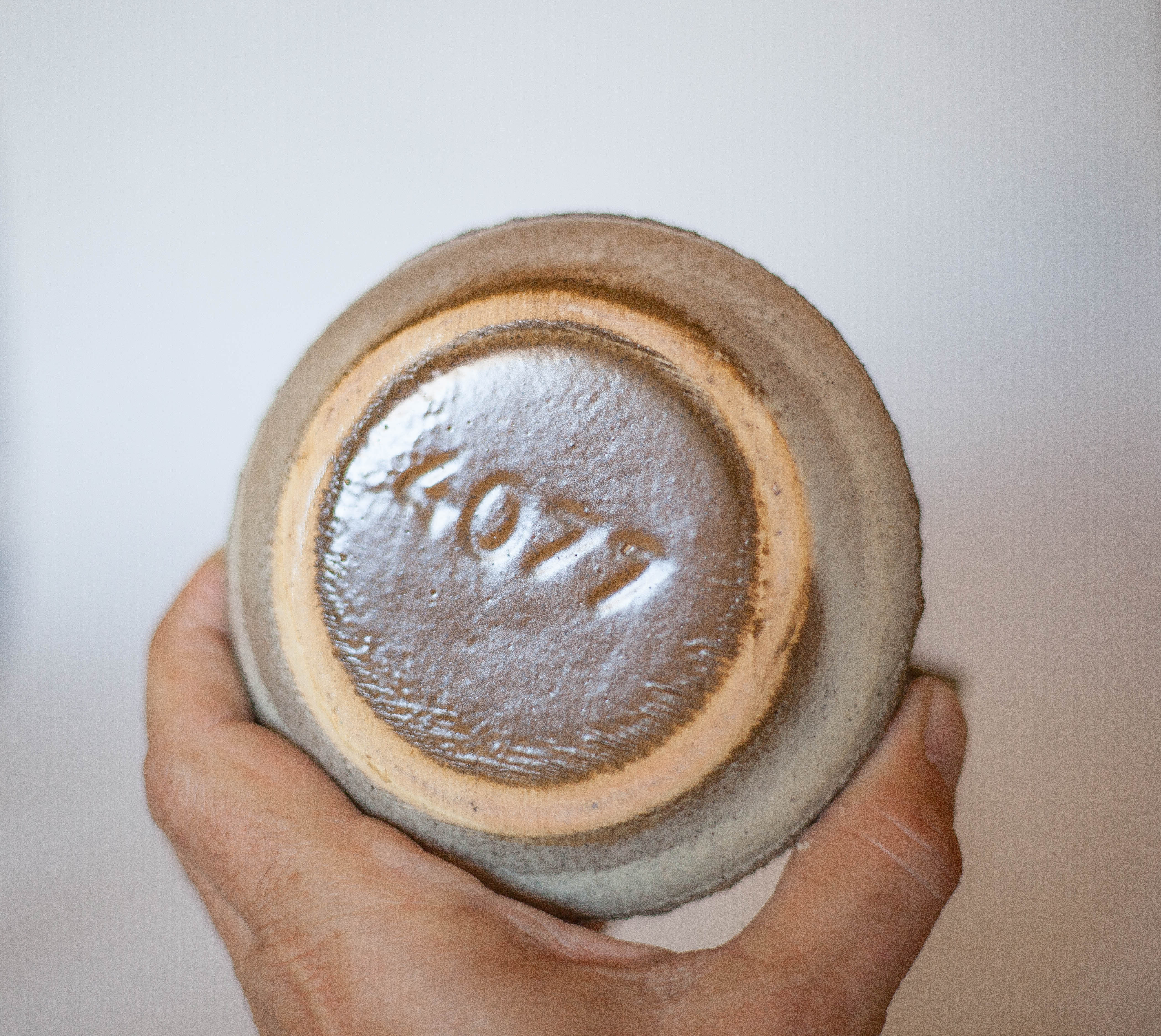 Ceramic vase 4077 VEB Haldensleben, decorative vase, made in Germany