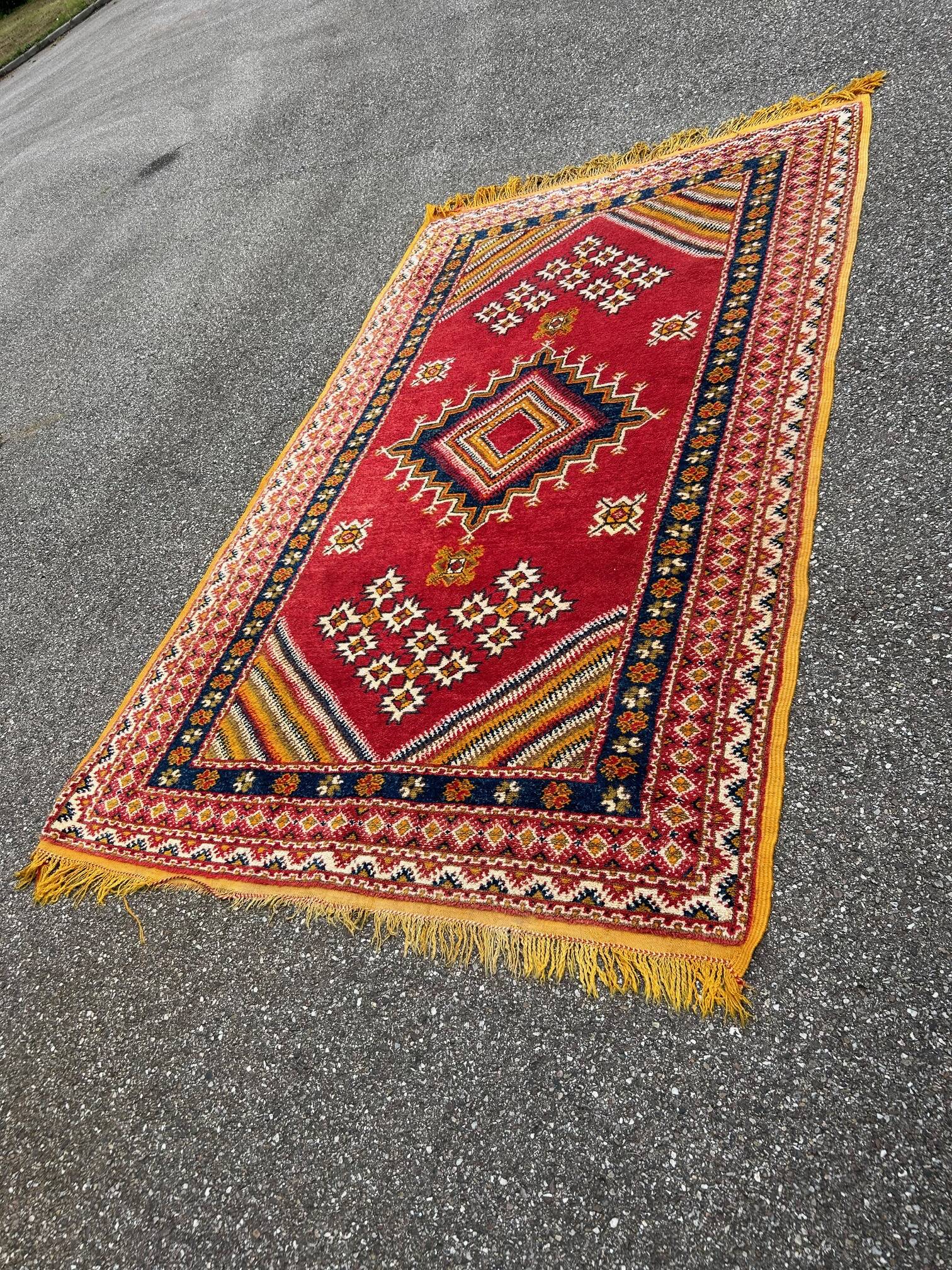 vintage berber rug