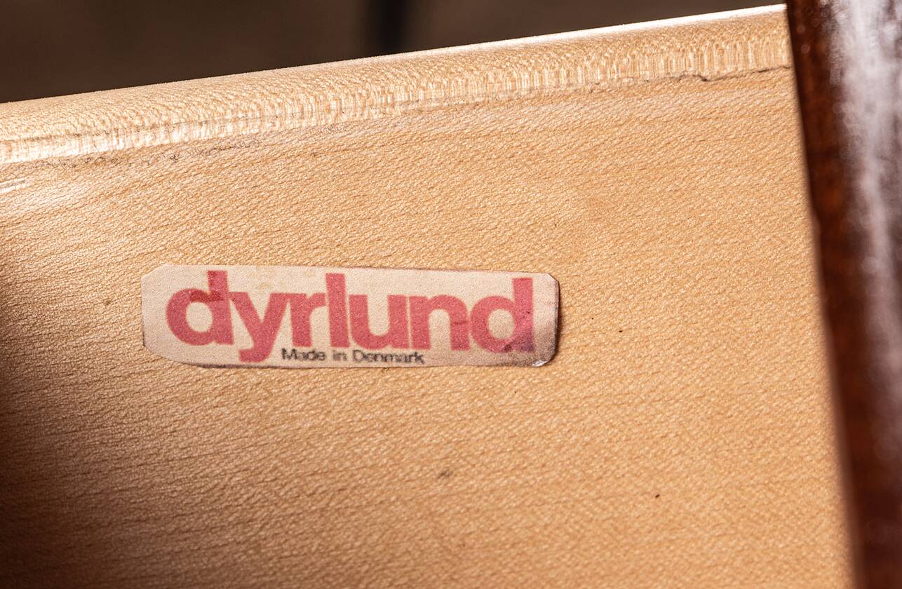 Large double chest of drawers, Danish in teak, 8 drawers, by Dyrlund 1960.