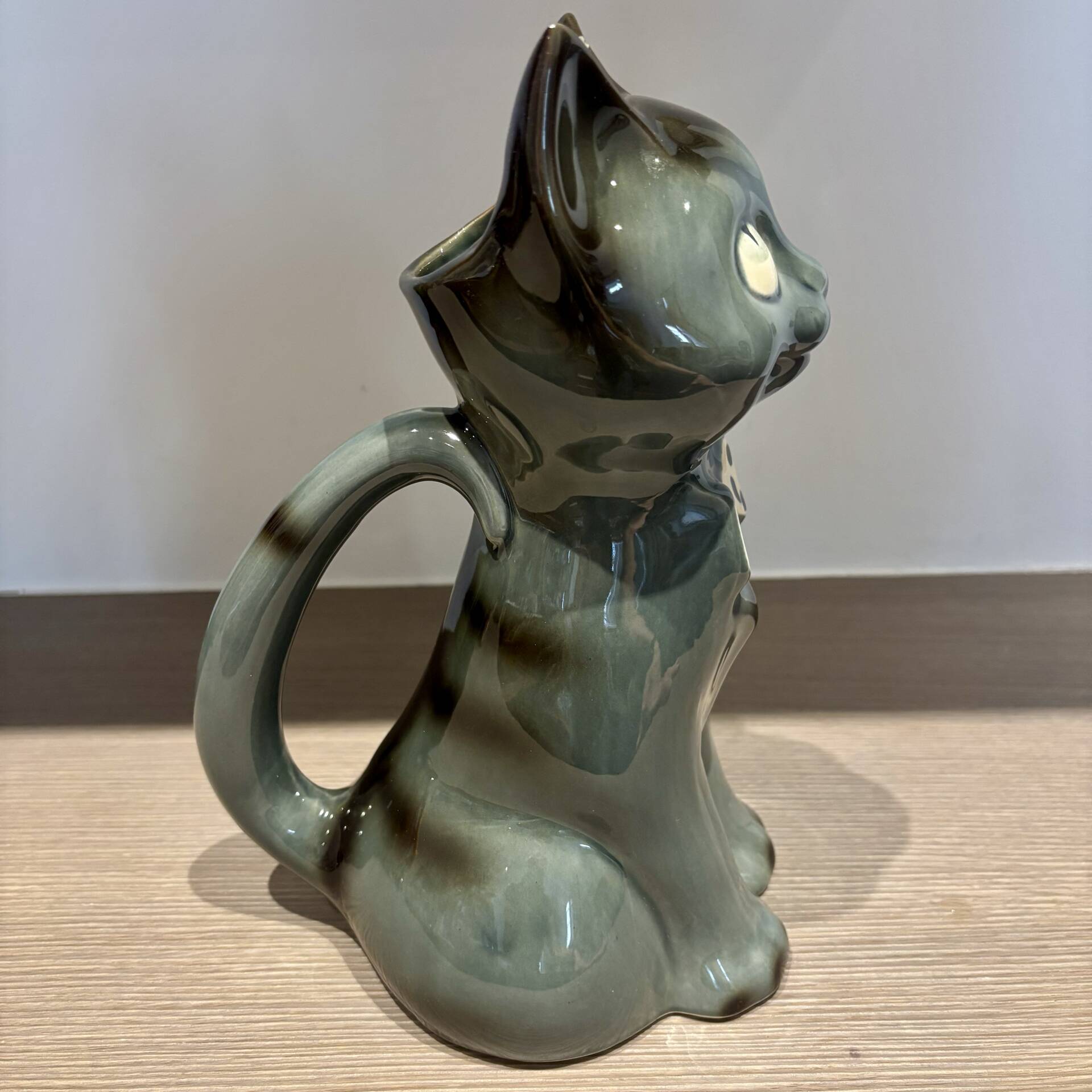 Old ceramic cat jug