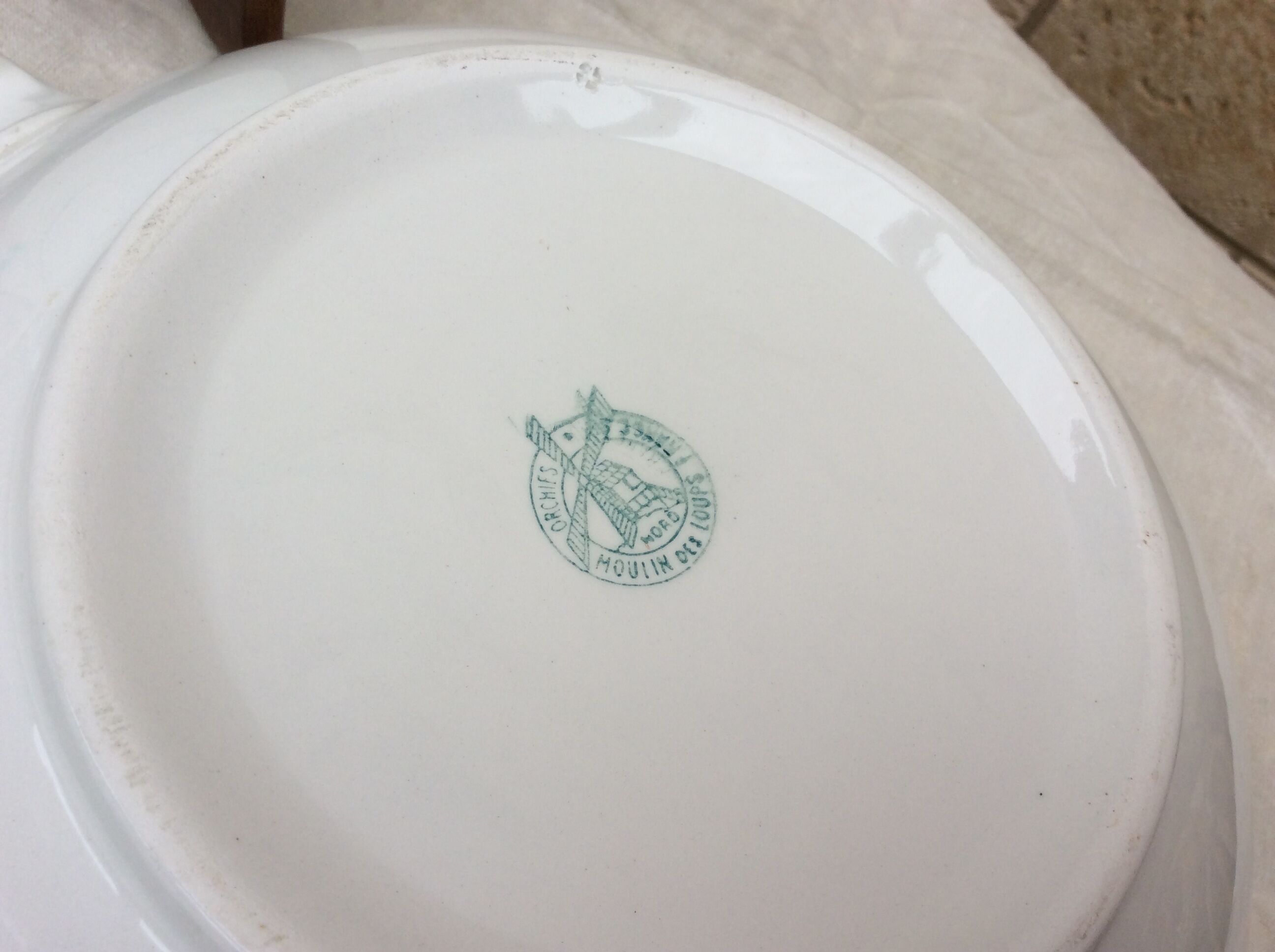 Soup bowl, vegetable Moulin des Loups Orchies