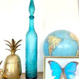 Turquoise blue Empoli decanter