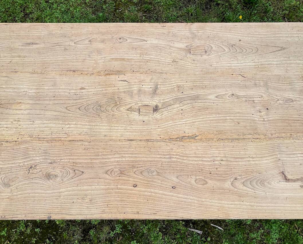 Large ash farm table 2m85