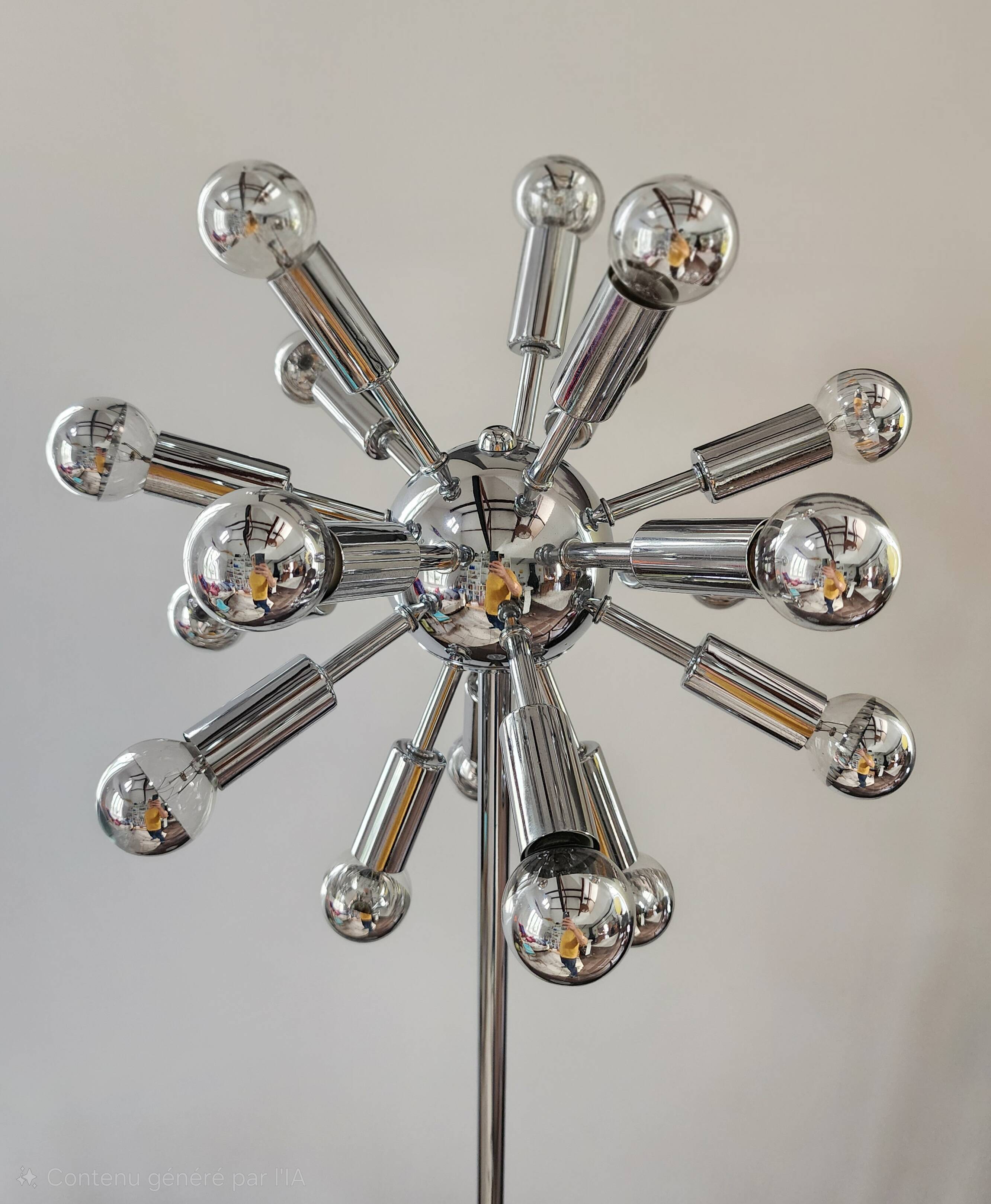 Sputnik floor lamp
