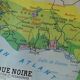 Old map Rossignol scolaire Montmorillon : L'Afrique Noire .