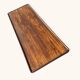Vintage teak coffee table with a reversible top.