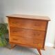 Commode vintage pieds compas