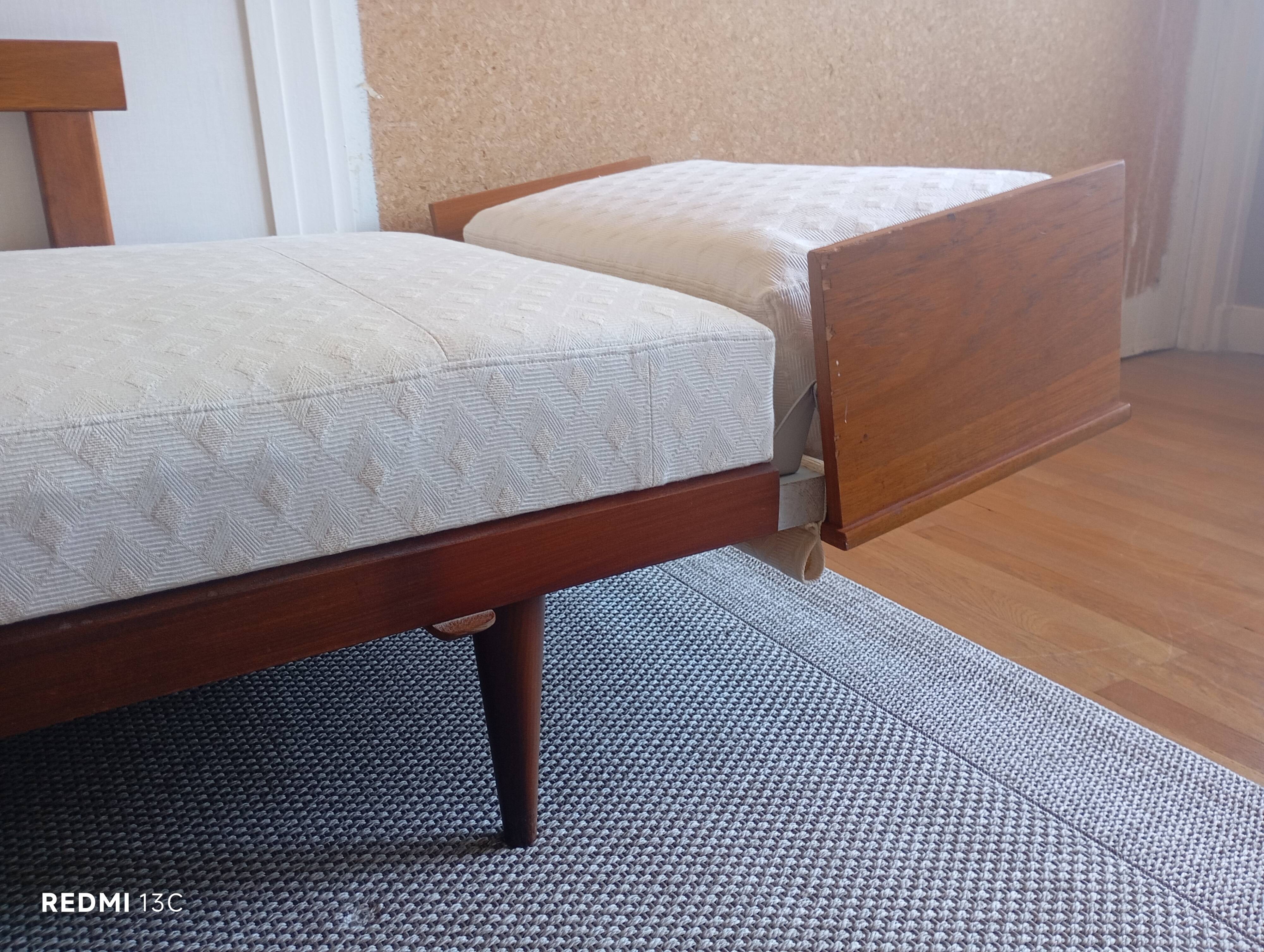 Teak daybed sofa, design Ingmar Relling