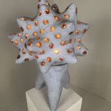 Ceramic lamp by agnes debizet. contemporary ceramist.