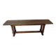 Vintage wooden bench