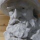 Carved bust Fisherman