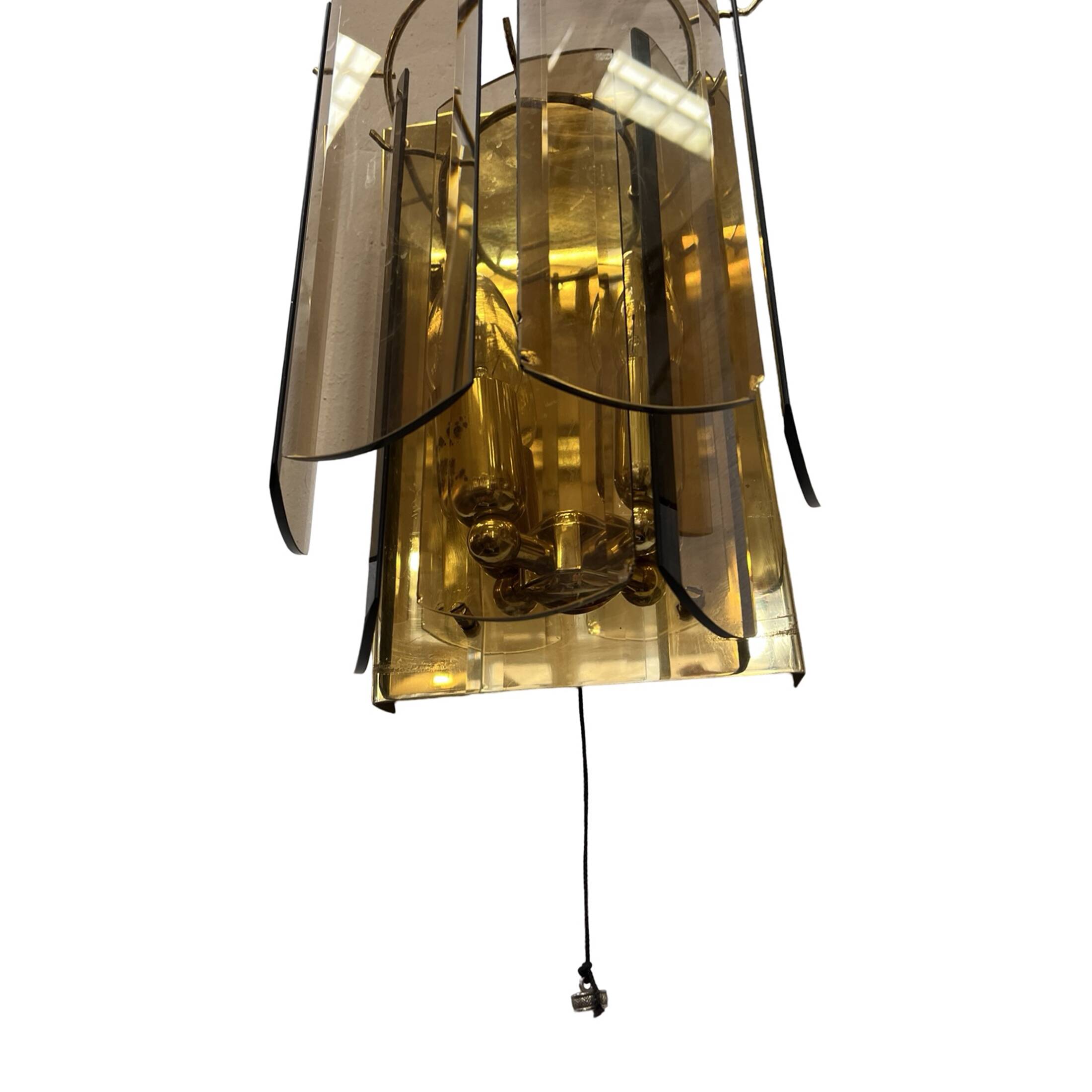 Wall lamp sconce in Hollywood Regency style, Sölken Leuchten, Germany, 1980