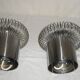 Pair of spring wall lights - Philippe Rogier - Oxar from the 70s
