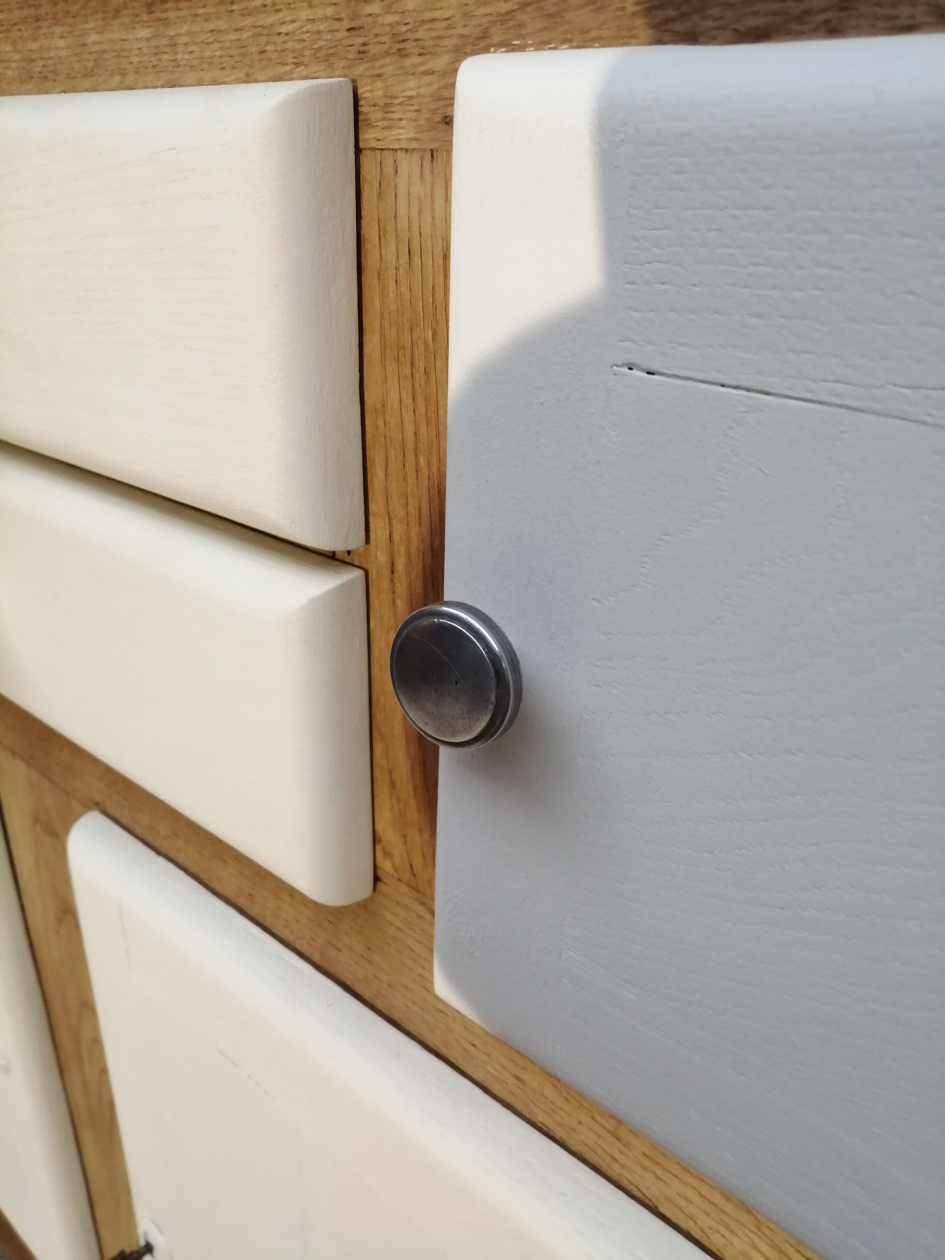 Buffet mado brushed oak and vintage cream
