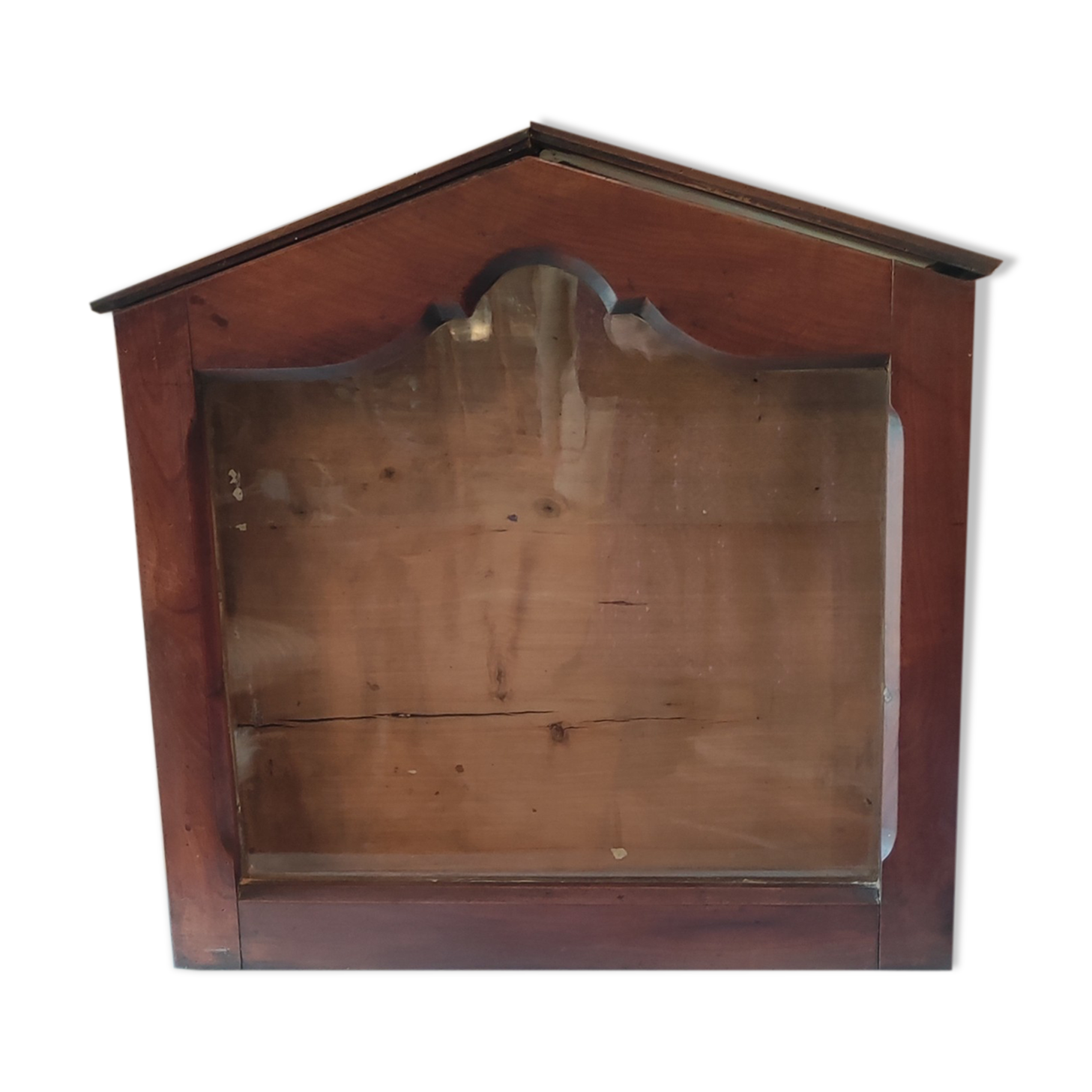 Old wall display case