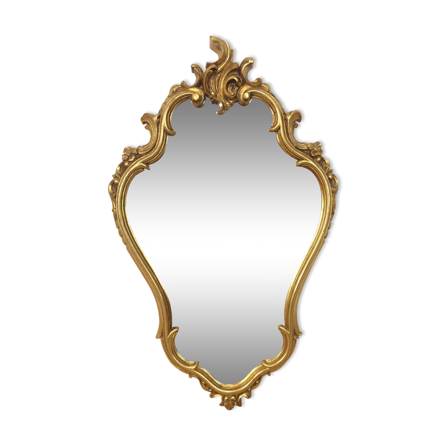 Classic gold mirror 71 x 44 cm