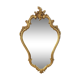 Miroir classique doré 71 x 44 cm