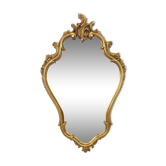Miroir classique doré 71 x 44 cm