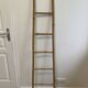Decorative vintage bamboo ladder