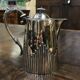 English silver-plated jug