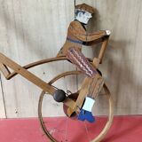 Old wooden push toy