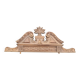 Ancient walnut pediment