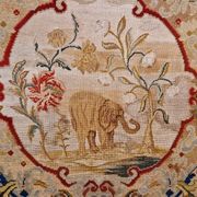 Pare-feu avec tapisserie