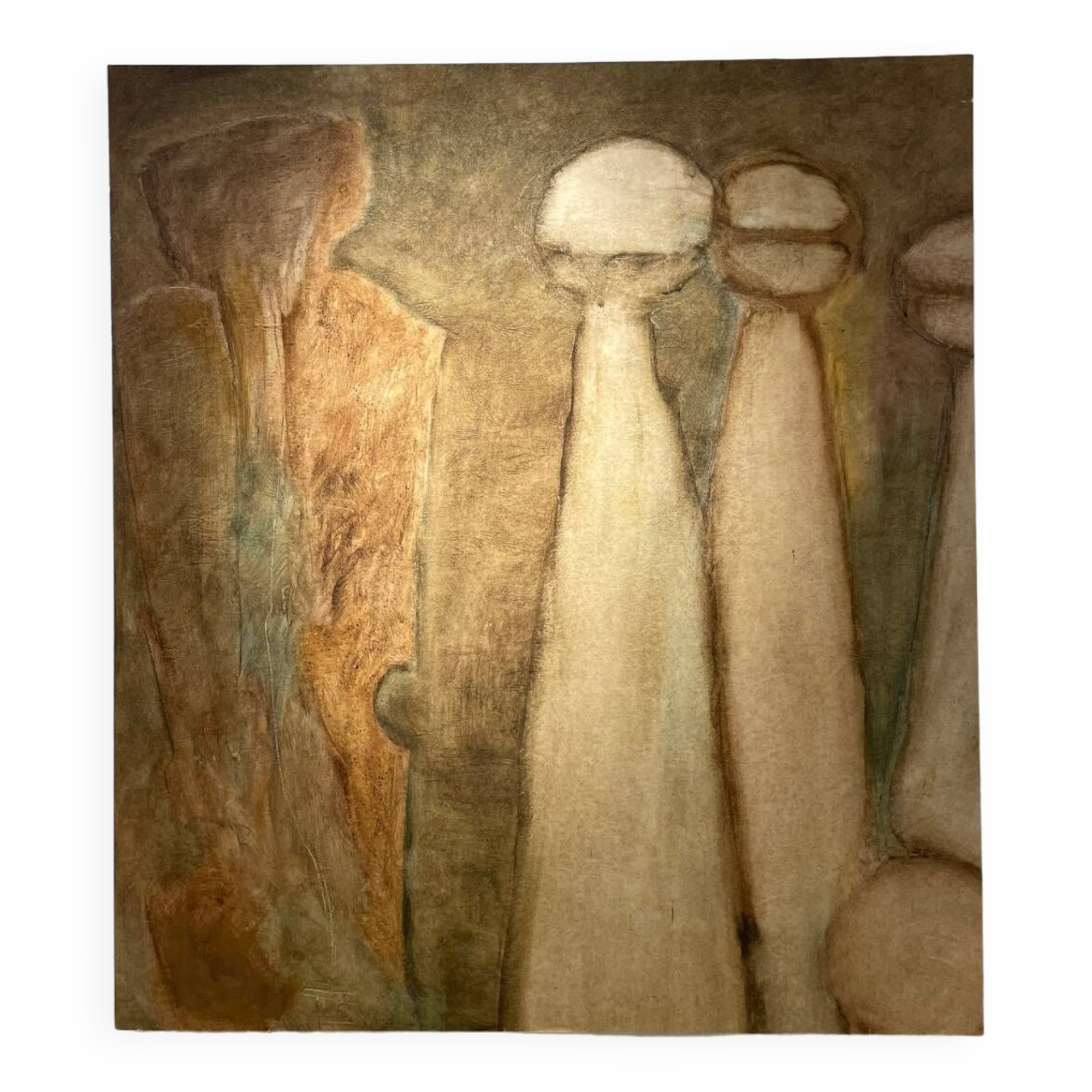 Painting "The Silhouettes" Miklos Bokor