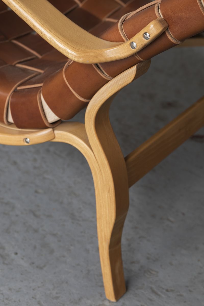 Lounge chair ‘Pernilla 3’, designed by Bruno Mathsson and produced in Sweden by DUX in the 1960’s