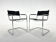 Set of two cantilever chairs, italy