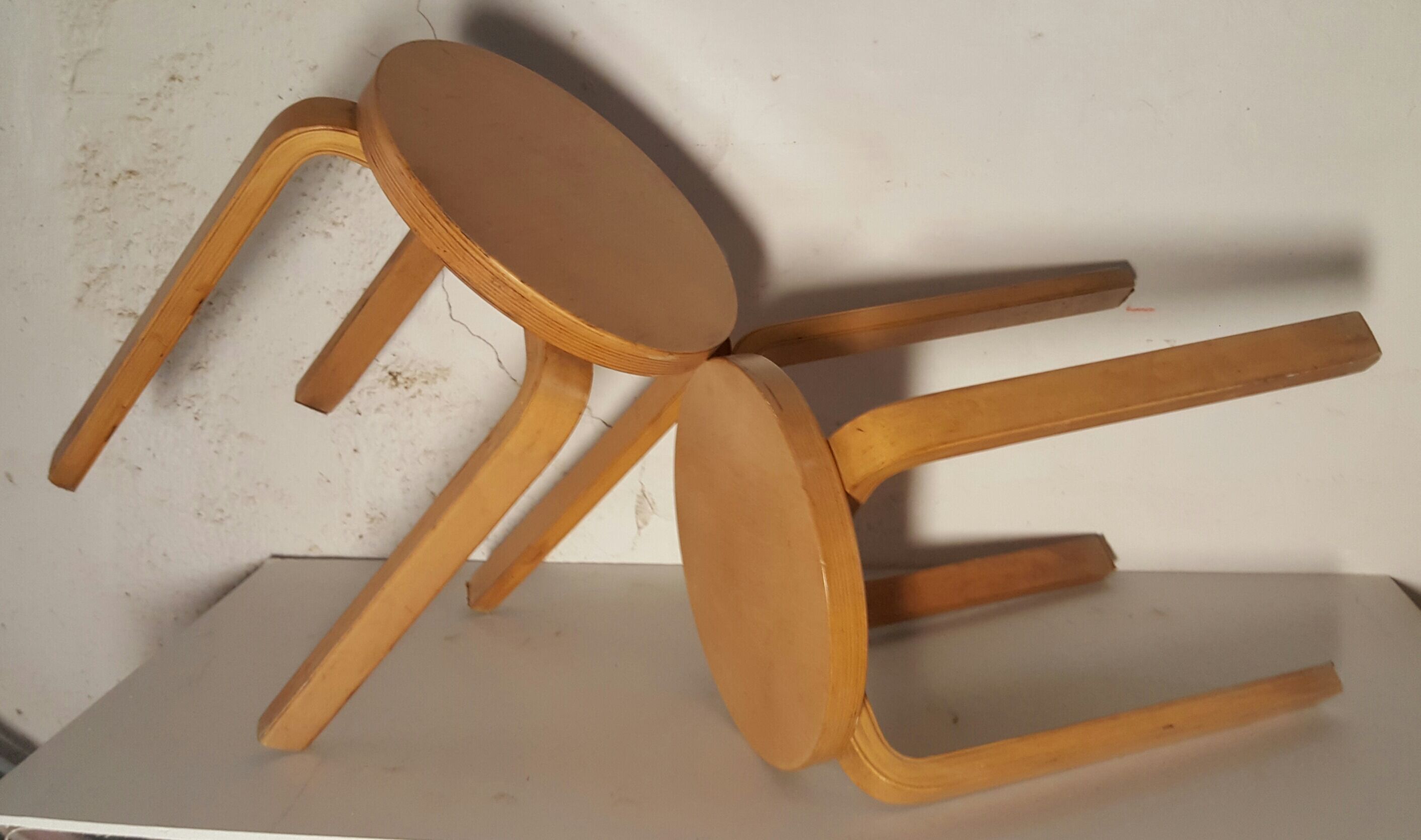 Stools by Aalto Alvar Tabourets