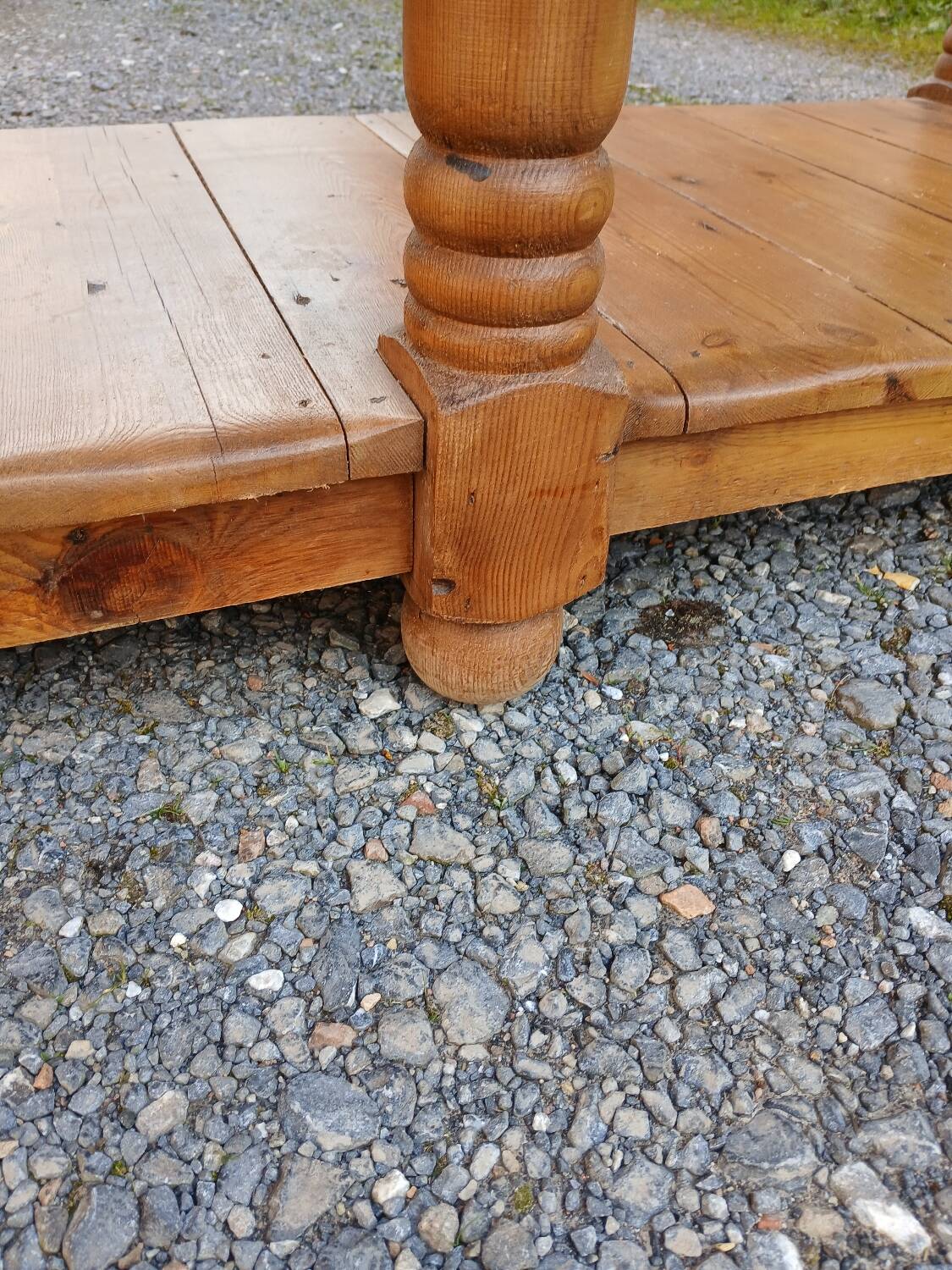 Antique solid pine dresser
