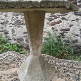 Design hexagonal concrete table